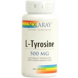 Solaray L-Tyrosine 500 mg 100 VegCaps 100