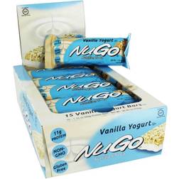 NuGo Nutrition To Go Bars Vanilla Yogurt 15 Bars