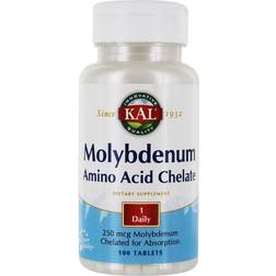 Kal Molybdenum Chelated 250 mcg 100 MicroTablets