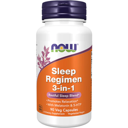 NOW Sleep Regimen 3-in-1 90 Veg Capsules 90 stk