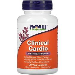 NOW Supplements Clinical Cardio 90 Veg Capsules