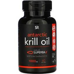 Sports Research Antarctic Krill Oil 60 Softgels Fish Oil Omega-3 60 pcs