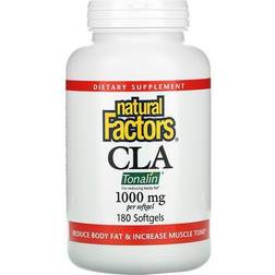 Natural Factors CLA Tonalin 1000 mg 180 Softgels