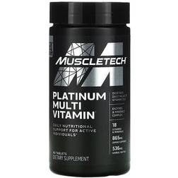 Muscletech Platinum Multi Vitamin Unflavored 90 Tablets Multivitamins