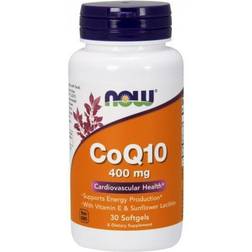 Now Foods CoQ10 400 mg 30 Softgels 30 stk