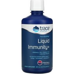 Trace Minerals Research Fast-Absorbing Liquid Immune Booster Mixed Berry Flavor 30 fl oz