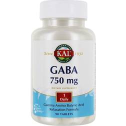 Kal GABA 750 mg 90 Tablets