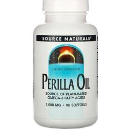 Source Naturals Perilla Oil of PlantBased Omega3 Fatty Acids 3G per Serving (90 Softgels)