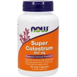 Now Foods Super Colostrum 500 mg Lactoferrin 90 stk