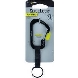 Nite Ize Unisex, Schlüsselanhänger, Slidelock Keyring, Schwarz