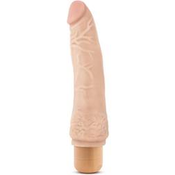 Blush Novelties Dr Skin Cock Vibe 7 8 Inch Vibrating Cock Beige