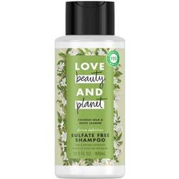 Love Beauty & Planet Shampoo Sulfate Free Coconut Milk White Jasmine