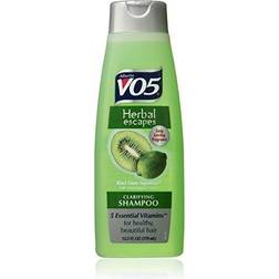 VO5 Alberto Herbal Escapes Kiwi Lime Squeeze Clarifying Shampoo for Unisex, 12.5 Ounce