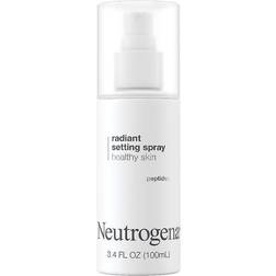 Neutrogena Healthy Skin Radiant Makeup Setting Spray, Long-Lasting, Formulated with Antioxidants & Peptides Weightless Face Setting Mist for Healthy L