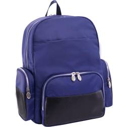 McKlein Cumberland Laptop Backpack 15.5" - Navy Blue