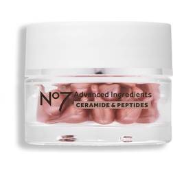 No7 Advanced Ingredients CERAMIDE & PEPTIDES Facial Capsules 30s