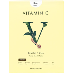 Rael Rael Beauty Vitamin C Facial Sheet Masks 5 Masks 25ml
