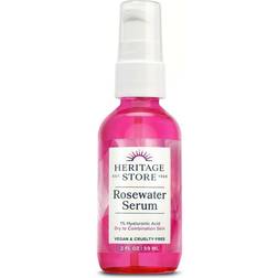 Heritage Facial Serum 1 Hyaluronic Acid Rosewater 2 fl. oz