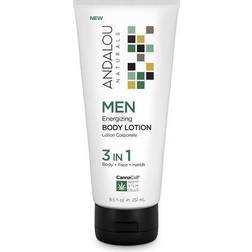 Andalou Naturals Body Lotion Men's Energizing 8.5 Fl Oz