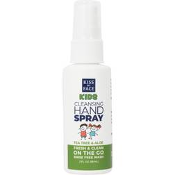 Kiss My Face Kids Cleansing Hand Spray Tea Tree & Aloe 2 oz