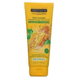 Freeman Deep Clearing Manuka Honey &amp; Tea Tree Clay Mask 175ml