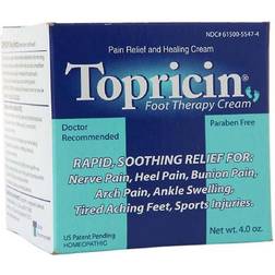 Topricin Foot Therapy Cream 4 oz