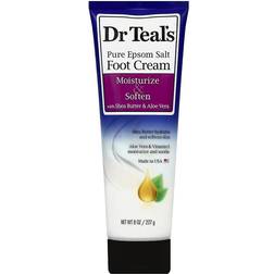 Dr Teal's Pure Epsom Salt Foot Cream with Shea Butter & Aloe Vera & Vitamin E 240 ml