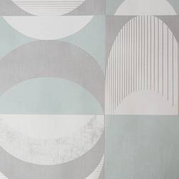 Sublime Mint Seamless Geometric Wallpaper