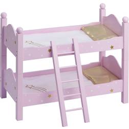 Teamson Kids Olivia'S Little World Doll Twinkle Stars Double Bunk Bed