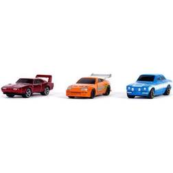 Jada Fast and the Furious Nano Hollywood Rides 3-Pack Set B