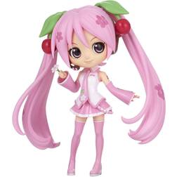 Banpresto Hatsune Miku Q Posket Mini Actionfigur Sakura Miku Ver. A 14 cm