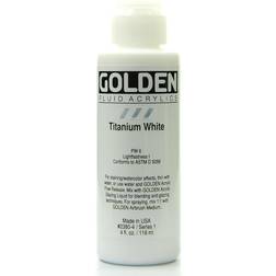 Golden Fl'FC Ssige Acrylfarbe 119 ml 4 Unzen Titanwei
