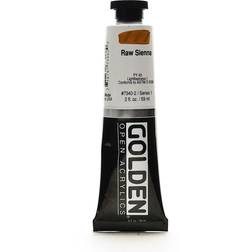 Golden OPEN Acrylic Colors raw sienna 2 oz. tube