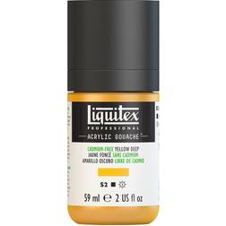 Liquitex Professional Acrylic Gouache cadmium free yellow deep 2 oz