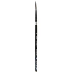 Silver Brush Limited Black Velvet Series Brushes 4 script liner 3007S