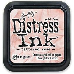 Ranger Distress Ink Pad-Tattered Rose