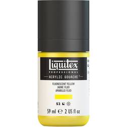 Liquitex Professional Acrylic Gouache fluorescent yellow 2 oz