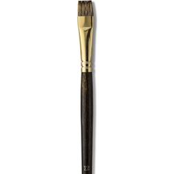 Winsor & Newton Monarch Brushes 12 flat bright long handle