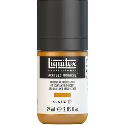 Liquitex LQX Acrylic Gouache 59ml Irid Bright Gold