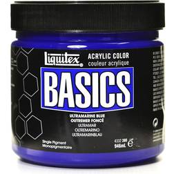 Liquitex Basics Acrylics Colors ultramarine blue 32 oz. jar