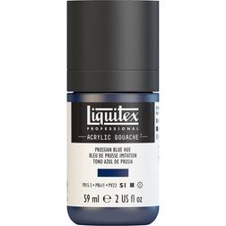 Liquitex Professional Acrylic Gouache Prussian blue hue 2 oz