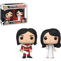 Funko The White Stripes POP! Rocks Actionfigurer 2-Pack Jack White & Meg White 9 cm