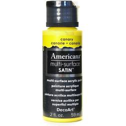 Deco Art Americana Multi-Surface Satin Acrylics 2 oz. canary