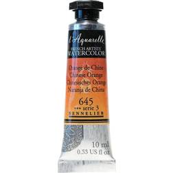 Sennelier L'Aquarelle French Artists' Watercolor Chinese orange 10 ml C20