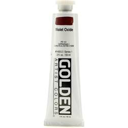 Golden Heavy Body Acrylics violet oxide 2 oz