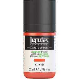 Liquitex Professional Acrylic Gouache cadmium free red light 2 oz