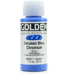 Golden Fluid Acrylics 30 ml Cerulean Blue