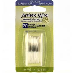 Silver,20 Gauge,6 Yards/Pkg Artistic Wire Dispenser