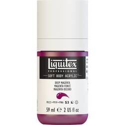 Liquitex Professional Soft Body Acrylic Color Multi Cap Bottles deep magenta 2 oz