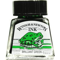 Winsor & Newton Drawing Ink Brilliant Green, 14 ml